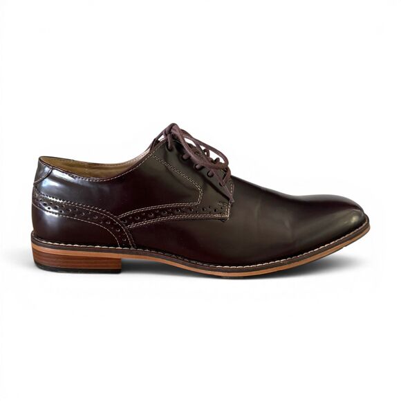 Dexter Comfort Mens Brown Square Toe Oxford Dress Shoes Lace Up Size 11 main image 7